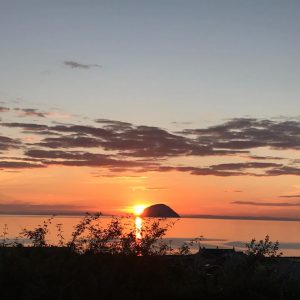 Book and stay at a luxury Loft apartment in Ayr and see some amazing sunsets